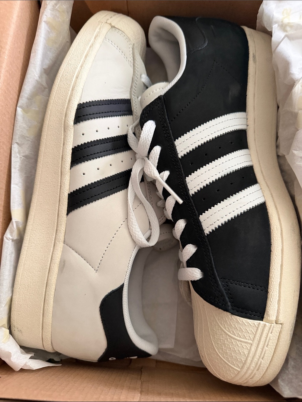 adidas Black & White Low-Top Sneaker